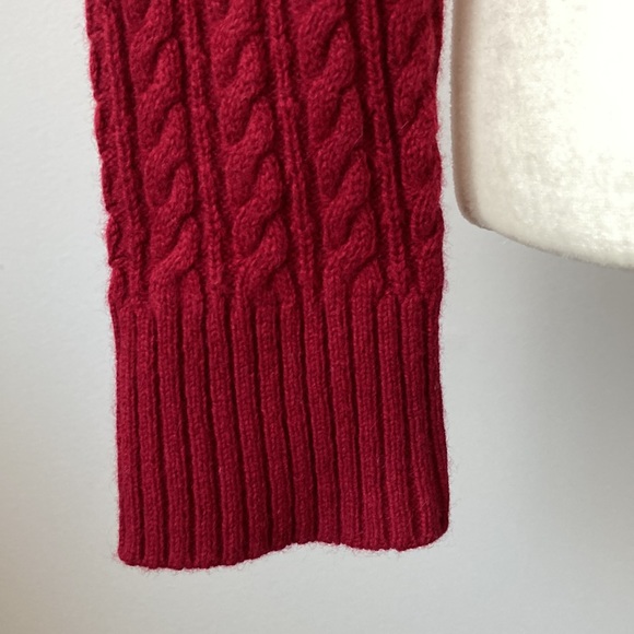 Express Red Wool Cashmere Blend - Picture 5 of 7